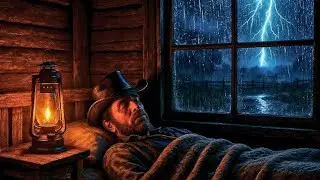 Heavy Rain Night Ambience – Deep Thunder Sounds Designed For Relaxation And Instant Sleep