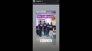Good Luck Lebron James and Los Angeles Lakers messages from  