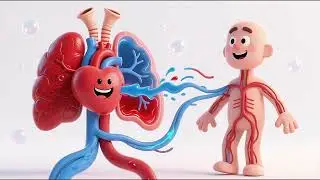 Дыхание и кровообращение: Как кислород путешествует по телу? ❤️ | Окружающий мир для детей| Плешаков