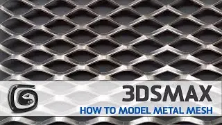 HOW TO MODEL two types of metal meshes 3DSMAX EASY WAY