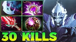 30 Kills Spectre Dota 2 Safelane 7.39 Carry Meta Pro Gameplay Jungle Build Guide 7.40