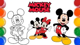 How to Draw Mickey Mouse | Step by Step Tutorial 