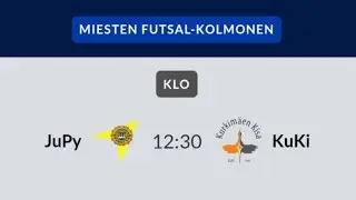 JuPy - KuKi, miesten futsal kolmonen, 07.02.2026