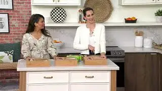 Cella Bamboo Zip Top Food Storage Bag Organizer on QVC