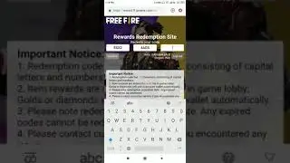 #redeemcodeff Redeem code krlo fast