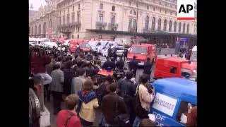 France - Paris Subway Bomb Aftermath