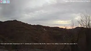 TimeLapse of 17/01/2026 in Tovo San Giacomo (SV) #timelapse #webcam #livecam #italy #landscapes