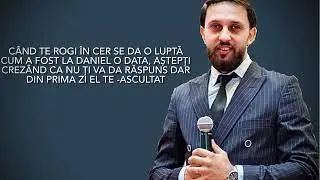 Ionuț Holea-Domnul nu întârzie