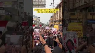 student protest in Kota against the incident in Kolkata. #story #minivlog #kotatemple