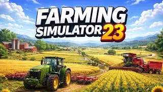 ULTIMATE FARMING/WORKING THE FIELD REAL/EXPRIENCE GAME 🎮/FARMING SIMULATOR 23/ 1ST GENERATION FARM
