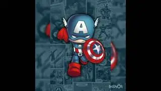 Captain America ll Chibi ll cartoon ll whatsapp status!