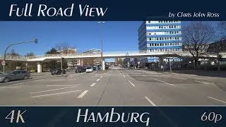 Hamburg: Barmbek-S&uuml;d, Barmbek-Nord - Hamburger Stra&szlig;e, Barmbeker Markt, Bramfelder Stra&szlig;e - 4K UHD