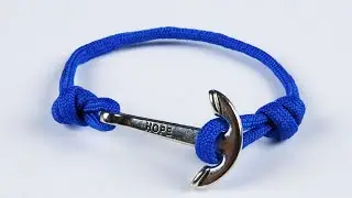 How to Make a Simple Anchor Paracord Bracelet
