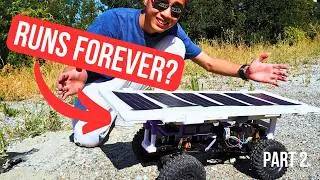 I Built a Solar Rover that Charges Itself! | RC Crawler Build | Unlimited Range Test | Part 2