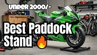 Top Paddock Stand for Zx10r and Superbikes under 2000/- 🔥