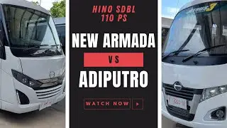 Jual Beli Bus | HINO SDBL 110 PS BANDINGKAN NEW ARMADA DAN ADIPUTRO, BAGUSAN MANA?