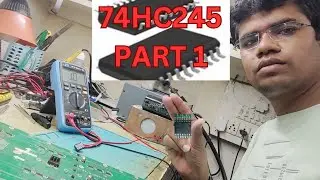 Led wall repairing | Octal Bus Transceiver Part1/भाग 1|IC 74HC245 Part 1
