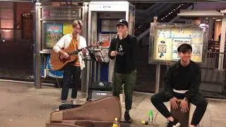Uptown Funk(Mark Ronson)-Cover By McMusic@尖沙咀碼頭Busking 2019/03/31