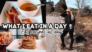 WHAT I EAT IN A DAY FALL EDITION| ALL DAY FALL COOK WITH ME 2020| Tres Chic Mama