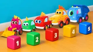 TOP 10 desenhos animados. Os carrinhos Mocas.