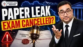 पेपर लीक = परीक्षा रद्द?| SHOCKING Truth of Uttarakhand Nakal Virodhi Kanoon on Exam Cancellation