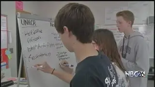 Students help the community