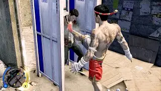 Brutal Melee Weapon Attacks & Hand to Hand Combats | Sleeping Dogs [PC] Gameplay | 4K 60FPS