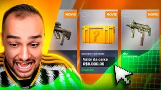 ELE GANHOU uma CAIXA de R$6.000 no CS:2... MAS QUAL É ESSA CAIXA? 🤯💸 ( R$75 MIL de PROFIT )