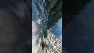🪂 Flying Between Two Giant Mountains ⛰️ | Extreme Parachute Adventure 🌍🔥
