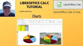 How to add charts in LibreOffice Calc