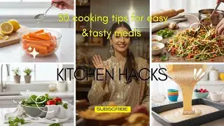 &ldquo;Cooking Made Easy:30Tips & Tricks for Perfect Meals&rdquo;30 Easy Cooking tips Every Home Cook Must Know🍱