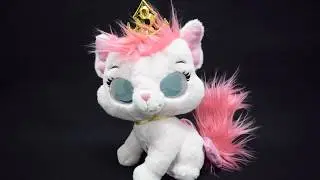 Disney PRINCESS/ディズニープリンセス・Palace Pets/パレスペット・Aurora Kitty Beauty/オーロラ・キティ・Bright Eyes・喋る＆光る ぬいぐるみ