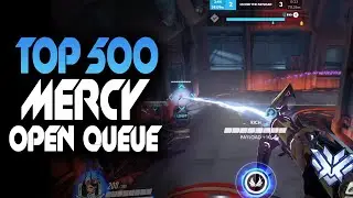 VALE PLAYS AS MERCY IN OPEN QUEUE! 30K HEALING DONE! SEASON 23 TOP 500