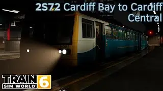 2S72 Cardiff Bay to Cardiff Central - Cardiff City Network - Class 142 - Train Sim World 6