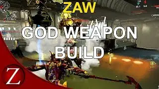 Plague Zaw Build - Warframe Gameplay