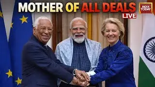 India-EU Trade Deal LIVE: PM Modi Meets Antonio Costa, Ursula Von Der Leyen At Hyderabad House