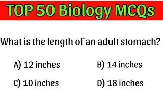 top 50 biology mcq | Biology mcqs 2026 | TOP 50 MCQ #biology #youtubeshorts #study #bscnursing