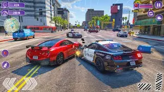 Real Police Car Chase Simulator 3D Game - Real Cop Cars Driving Simulator 2025 - Android GamePlay