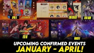 UPCOMING CONFIRMED EVENTS FROM JANUARY - APRIL | FANNY LEGEND | NARUTO 2.0 | KOF RESALE MLBB