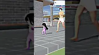 Bayi ngintip Taiga mandi 🗿- Short Sakura School Simulator