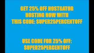 HostGator COUPON CODE 2015 - 25% DISCOUNT - CODE: 