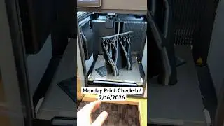 Monday Print Check-In! 2/16/2026 @BambuLab @ElegooOfficial @Snapmaker