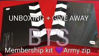 BTS💜「방탄소년단」THE 6th MEMBERSHIP KIT | ARMY ZIP [Unboxing]