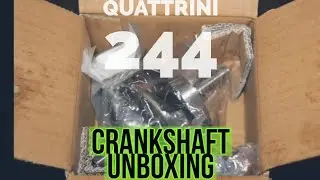 vespa QUATTRINI M244 CRANKSHAFT albero UNBOXING / FMPguides - Solid PASSion /