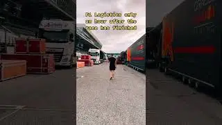 Post race logistics of an F1 race is so intense and crazy! #F1 #AustrianGP #Formula1 #f1team #f1life