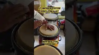 @LPYT LP Matador Custom series Conga Set #drums #bongo #conga