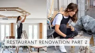 RESTAURANT RENOVATION UPDATE | Vlog | Sofia Clara