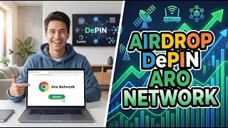 AIRDROP DEPIN DA ARO NETWORK - GANHE PONTOS PARA TROCAR POR TOKENS NO FUTURO