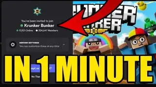 HOW to JOIN KRUNKER BUNKER DISCORD SERVER ✅PC & MOBILE✅