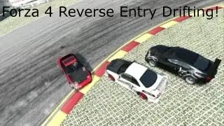 Forza Motorsport 4 | 240SX Reverse Entry Drifting And 90 Degree Drift Tutorial